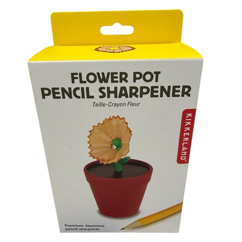 Flower Pot Pencil Sharpener