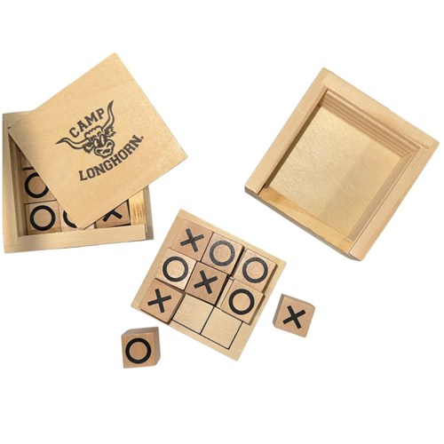 Wooden Tic Tac Toe