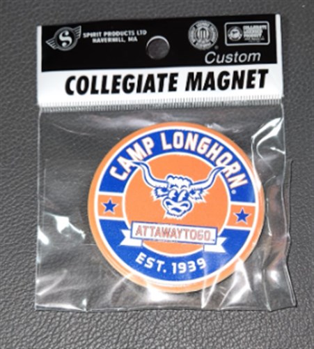 ATC: Round Camp Longhorn Magnet