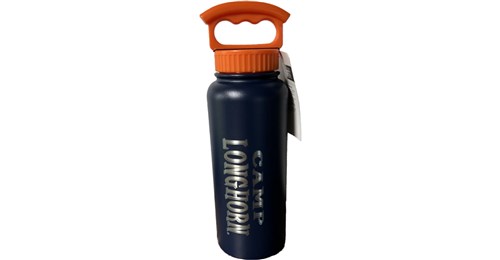 Drinkware: 34 oz stainless steel water bottle