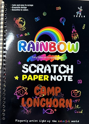 Fun and Games:  Rainbow Scratch NotePad