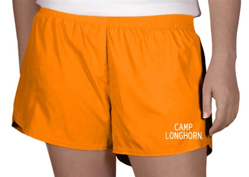 Shorts:  Neon Orange  girl Shorts
