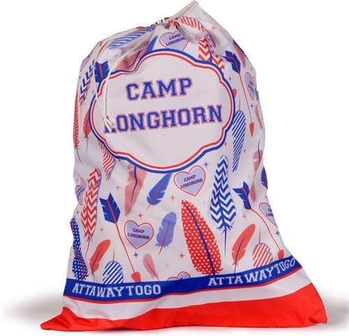 BAGS & BLANKETS: Girls Camp Laundry Bag