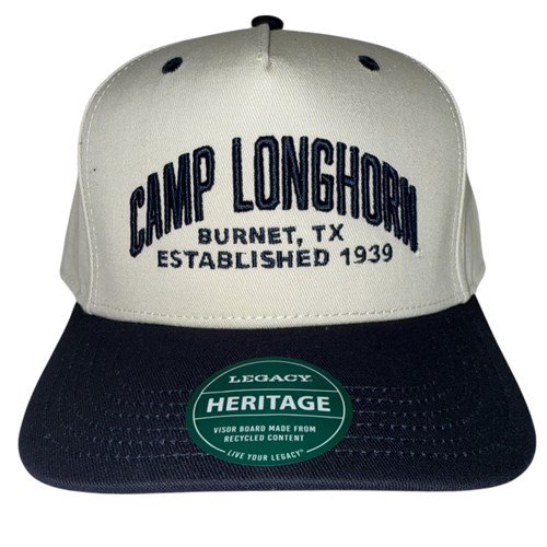 Camp Longhorn Embroidered Heritage Hat