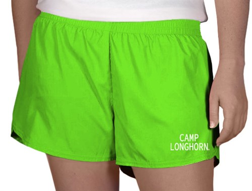 SHORTS:  CLH Neon Green Girl Shorts