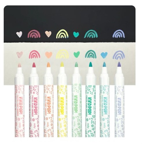 Vivid Pop Pastel Paint Markers