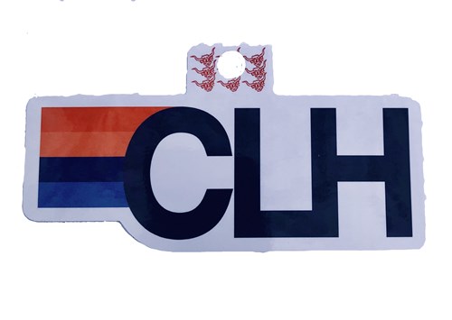 Sticker:  CLH Stripe Sticker