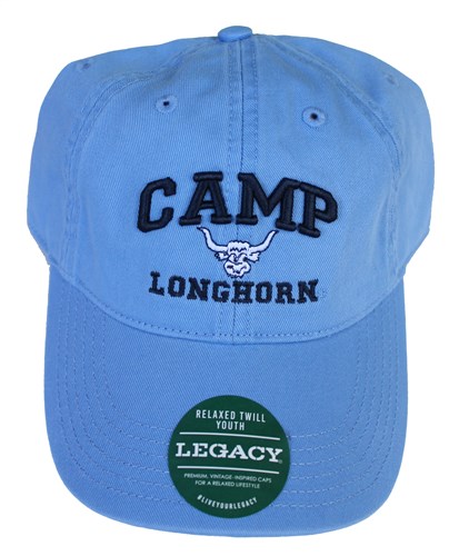 CAP:  Youth Relaxed Twill - Blue