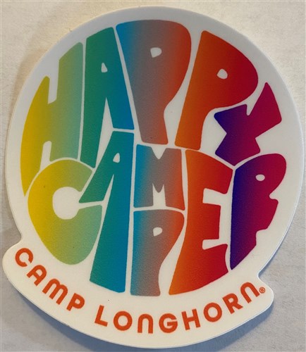 Sticker:  Happy Camper
