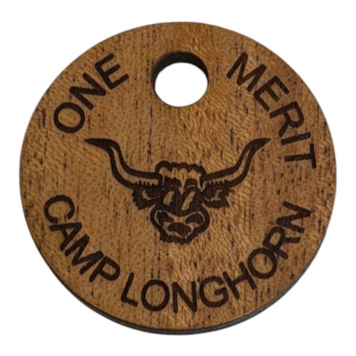 Wooden merit