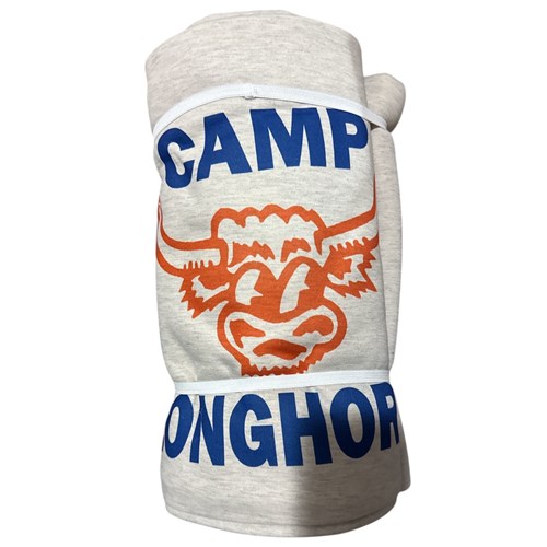 Camp Longhorn LOGO Blanket