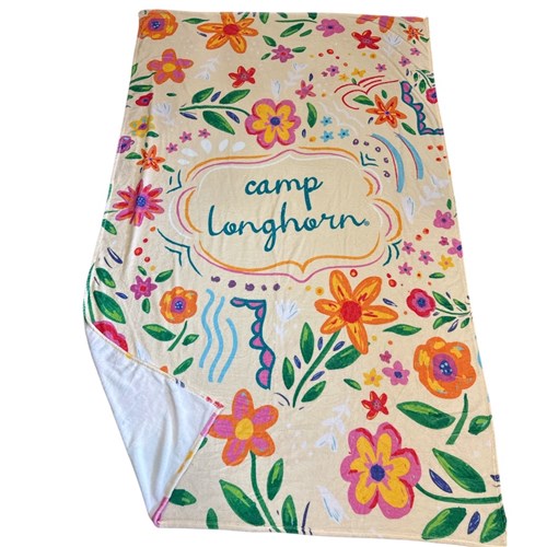 Floral Plush Blanket