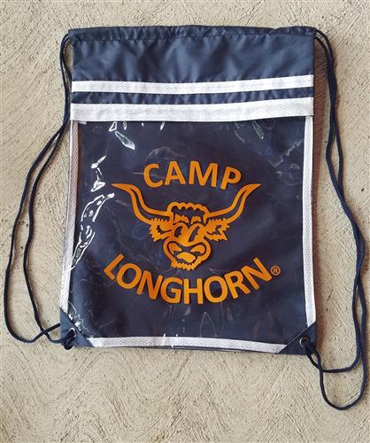 BAGS & BLANKETS: Navy w/ Clear front