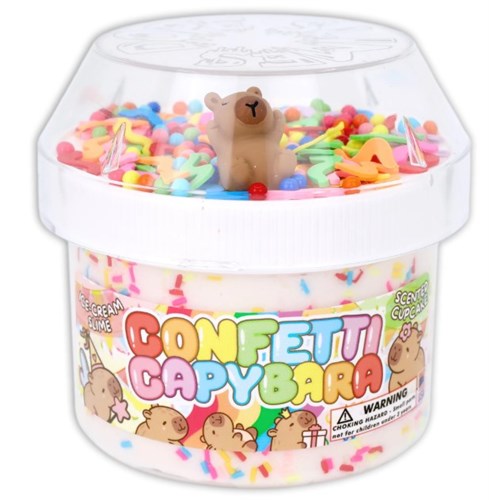 Confetti Capybara Dope Slime
