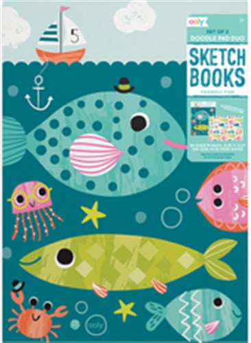 Ooly Fish Sketchbook Duo