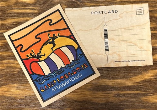 Wooden Postcard-Set of 2