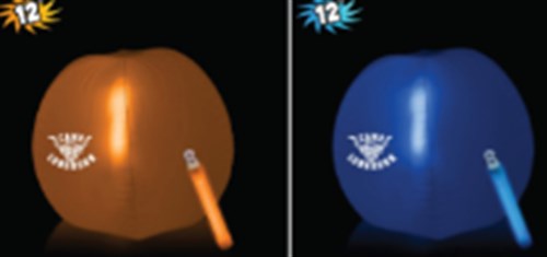 Glow Stick Beach Ball